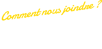 Contact : comment nous joindre ?